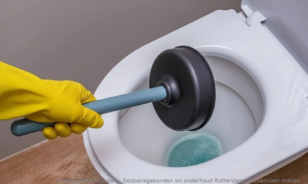 Seizoensgebonden wc onderhoud Rotterdam: Winterklaar maken